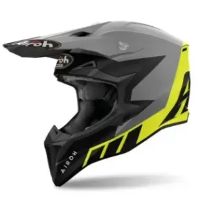 Imagen de: Casco Airoh Wraaap reloaded amarillo mate